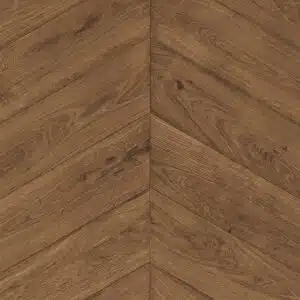 Hongaarse punt eiken van De Vloeren Kenner in de kleur Walnut Dark