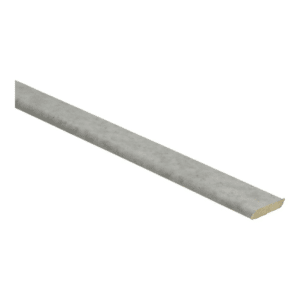 Plakplint voor PVC vloeren en laminaat vloeren. Met zelfklevende plakstrip. Kleur Tegel Grijs.